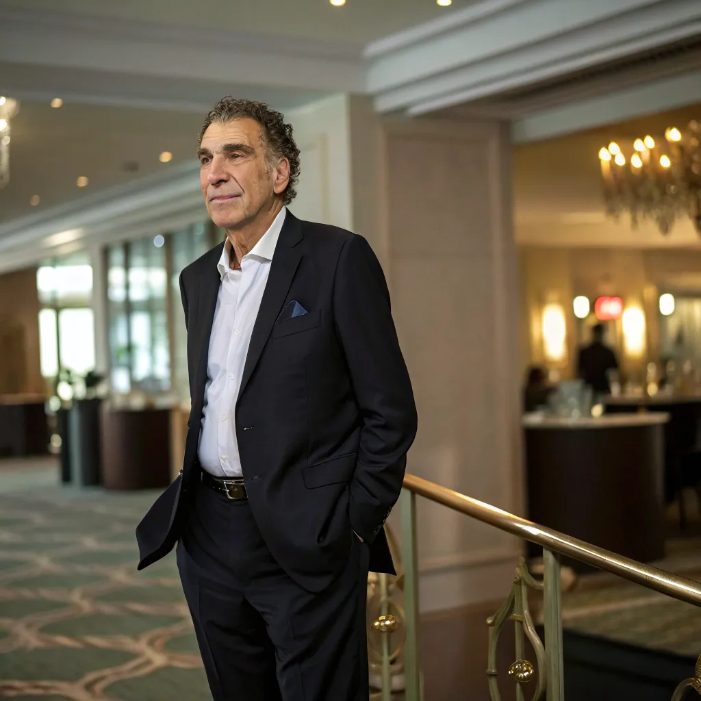 Michael Richards in a formal setting